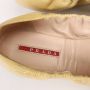 Prada Vintage Pre-owned Leather flats Beige Dames - Thumbnail 5