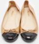 Prada Vintage Pre-owned Leather flats Beige Dames - Thumbnail 3