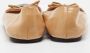 Prada Vintage Pre-owned Leather flats Beige Dames - Thumbnail 5