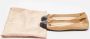 Prada Vintage Pre-owned Leather flats Beige Dames - Thumbnail 9
