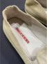 Prada Vintage Pre-owned Leather flats Beige Dames - Thumbnail 4