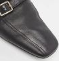 Prada Vintage Pre-owned Leather flats Black Dames - Thumbnail 7