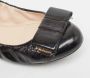Prada Vintage Pre-owned Leather flats Black Dames - Thumbnail 8
