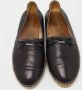 Prada Vintage Pre-owned Leather flats Black Dames - Thumbnail 3