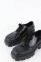 Prada Vintage Pre-owned Leather flats Black Dames - Thumbnail 4