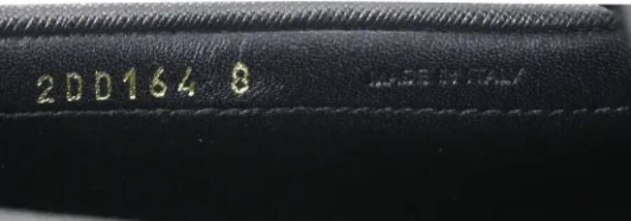 Prada Vintage Pre-owned Leather flats Black Heren