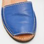 Prada Vintage Pre-owned Leather flats Blue Dames - Thumbnail 7
