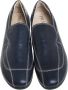 Prada Vintage Pre-owned Leather flats Blue Dames - Thumbnail 2