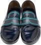 Prada Vintage Pre-owned Leather flats Blue Dames - Thumbnail 2