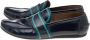 Prada Vintage Pre-owned Leather flats Blue Dames - Thumbnail 3