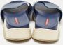 Prada Vintage Pre-owned Leather flats Blue Dames - Thumbnail 5