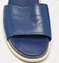 Prada Vintage Pre-owned Leather flats Blue Dames - Thumbnail 8