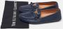 Prada Vintage Pre-owned Leather flats Blue Dames - Thumbnail 9