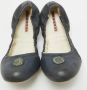 Prada Vintage Pre-owned Leather flats Blue Dames - Thumbnail 3