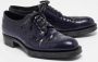 Prada Vintage Pre-owned Leather flats Blue Dames - Thumbnail 3