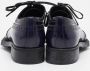 Prada Vintage Pre-owned Leather flats Blue Dames - Thumbnail 4