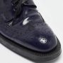 Prada Vintage Pre-owned Leather flats Blue Dames - Thumbnail 6
