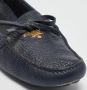 Prada Vintage Pre-owned Leather flats Blue Dames - Thumbnail 6