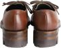 Prada Vintage Pre-owned Leather flats Brown Heren - Thumbnail 4
