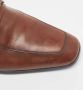 Prada Vintage Pre-owned Leather flats Brown Heren - Thumbnail 7