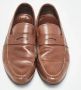 Prada Vintage Pre-owned Leather flats Brown Heren - Thumbnail 3