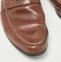 Prada Vintage Pre-owned Leather flats Brown Heren - Thumbnail 9