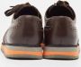Prada Vintage Pre-owned Leather flats Brown Heren - Thumbnail 5