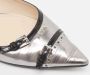 Prada Vintage Pre-owned Leather flats Gray Dames - Thumbnail 7