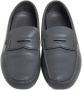 Prada Vintage Pre-owned Leather flats Gray Dames - Thumbnail 2