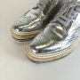Prada Vintage Pre-owned Leather flats Gray Dames - Thumbnail 5