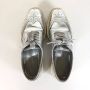 Prada Vintage Pre-owned Leather flats Gray Dames - Thumbnail 6