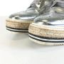 Prada Vintage Pre-owned Leather flats Gray Dames - Thumbnail 7