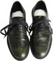 Prada Vintage Pre-owned Leather flats Green Heren - Thumbnail 5