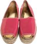 Prada Vintage Pre-owned Leather flats Pink Dames - Thumbnail 2