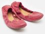 Prada Vintage Pre-owned Leather flats Pink Dames - Thumbnail 4