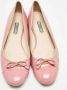 Prada Vintage Pre-owned Leather flats Pink Dames - Thumbnail 3