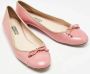 Prada Vintage Pre-owned Leather flats Pink Dames - Thumbnail 4