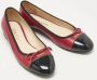 Prada Vintage Pre-owned Leather flats Pink Dames - Thumbnail 4