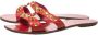 Prada Vintage Pre-owned Leather flats Red Dames - Thumbnail 3