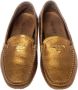 Prada Vintage Pre-owned Leather flats Yellow Dames - Thumbnail 2
