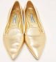 Prada Vintage Pre-owned Leather flats Yellow Dames - Thumbnail 3