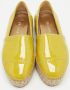 Prada Vintage Pre-owned Leather flats Yellow Dames - Thumbnail 3