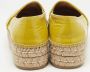 Prada Vintage Pre-owned Leather flats Yellow Dames - Thumbnail 5