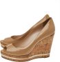 Prada Vintage Pre-owned Leather heels Beige Dames - Thumbnail 3