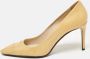 Prada Vintage Pre-owned Leather heels Beige Dames - Thumbnail 2
