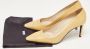 Prada Vintage Pre-owned Leather heels Beige Dames - Thumbnail 9