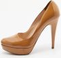 Prada Vintage Pre-owned Leather heels Beige Dames - Thumbnail 2