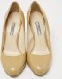 Prada Vintage Pre-owned Leather heels Beige Dames - Thumbnail 3
