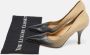 Prada Vintage Pre-owned Leather heels Beige Dames - Thumbnail 9