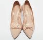 Prada Vintage Pre-owned Leather heels Beige Dames - Thumbnail 2